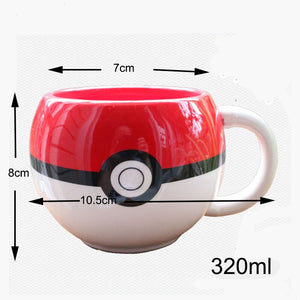 Ceramic mugs 320ml Pokemon Go Poke Ball