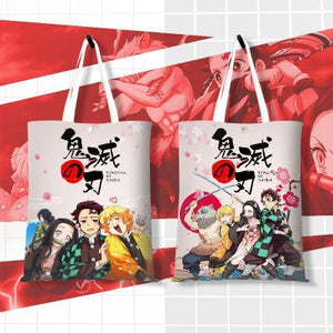 Demon Slayer: Kimetsu No Yaiba Animation Canvas Shoulder Bag