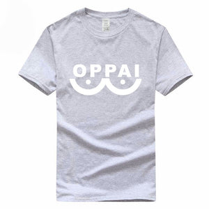 Hero Saitama One Punch Man Oppai Funny T-shirt