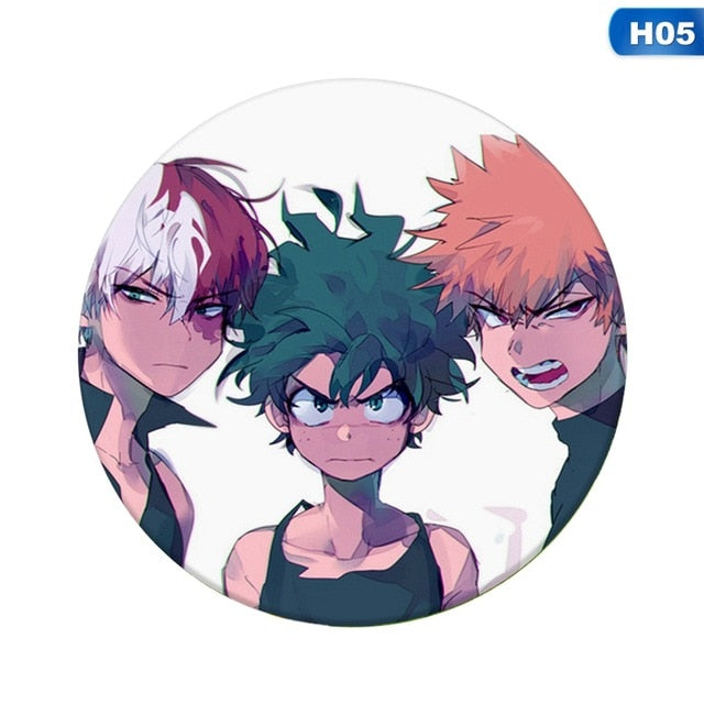 1 Pcs Anime My Hero Academia Cosplay Badge Cartoon Boku No Hero Academia Brooch Pins  Collection Bags Badges For Backpacks