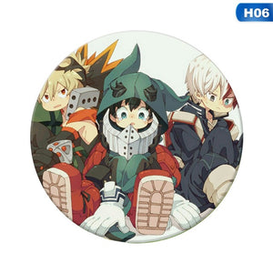 1 Pcs Anime My Hero Academia Cosplay Badge Cartoon Boku No Hero Academia Brooch Pins  Collection Bags Badges For Backpacks