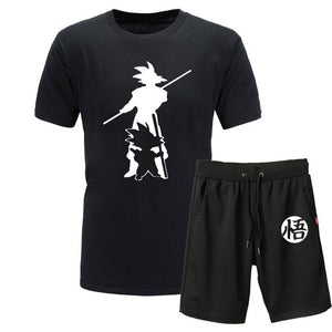 Dragon Ball Z Goku 2piece T-shirts+Shorts