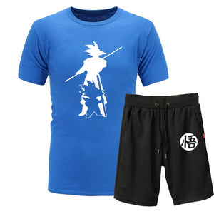 Dragon Ball Z Goku 2piece T-shirts+Shorts