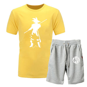 Dragon Ball Z Goku 2piece T-shirts+Shorts