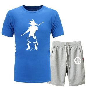 Dragon Ball Z Goku 2piece T-shirts+Shorts