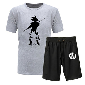 Dragon Ball Z Goku 2piece T-shirts+Shorts