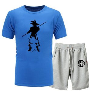 Dragon Ball Z Goku 2piece T-shirts+Shorts