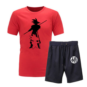 Dragon Ball Z Goku 2piece T-shirts+Shorts