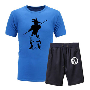 Dragon Ball Z Goku 2piece T-shirts+Shorts