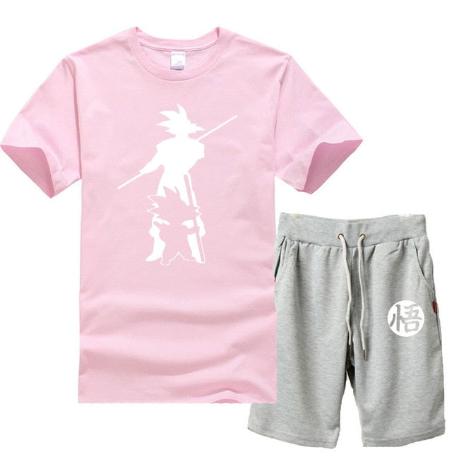 Dragon Ball Z Goku 2piece T-shirts+Shorts